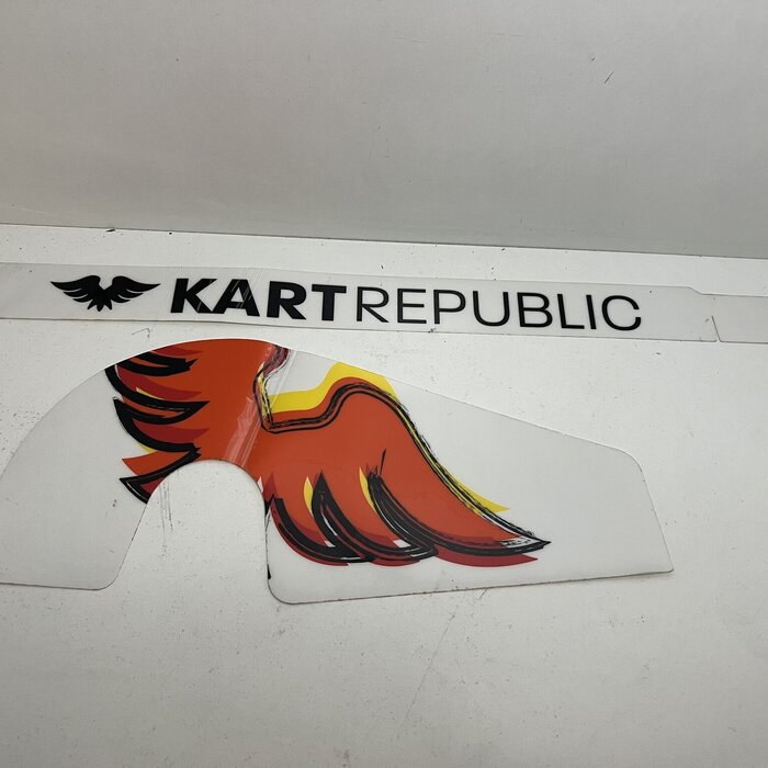 Kart Republic kettingkast sticker