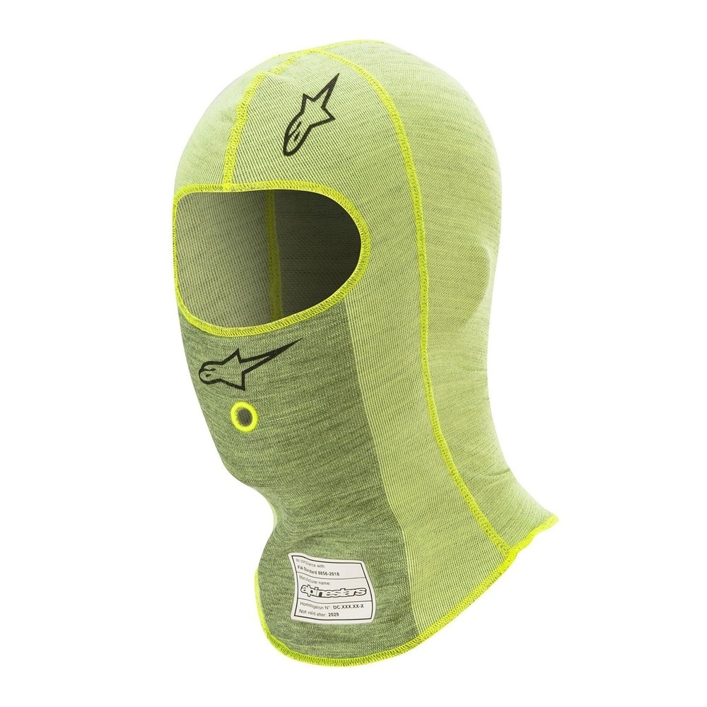 Alpinestars Alpinestars ZX Evo V2 balaclava Fluor geel FIA 8856-2018
