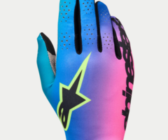 Alpinestars Alpinestars Sim racing handschoenen Graphic 2 Cyaan / Roze / Fluo geel