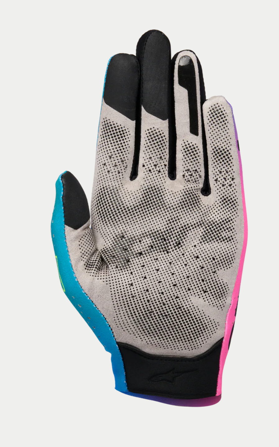Alpinestars Alpinestars Sim racing handschoenen Graphic 2 Cyaan / Roze / Fluo geel
