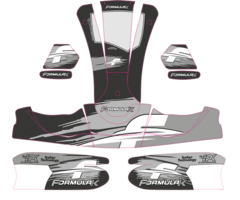 Formula K Formula K stickerset KG 507 - Dark Edition