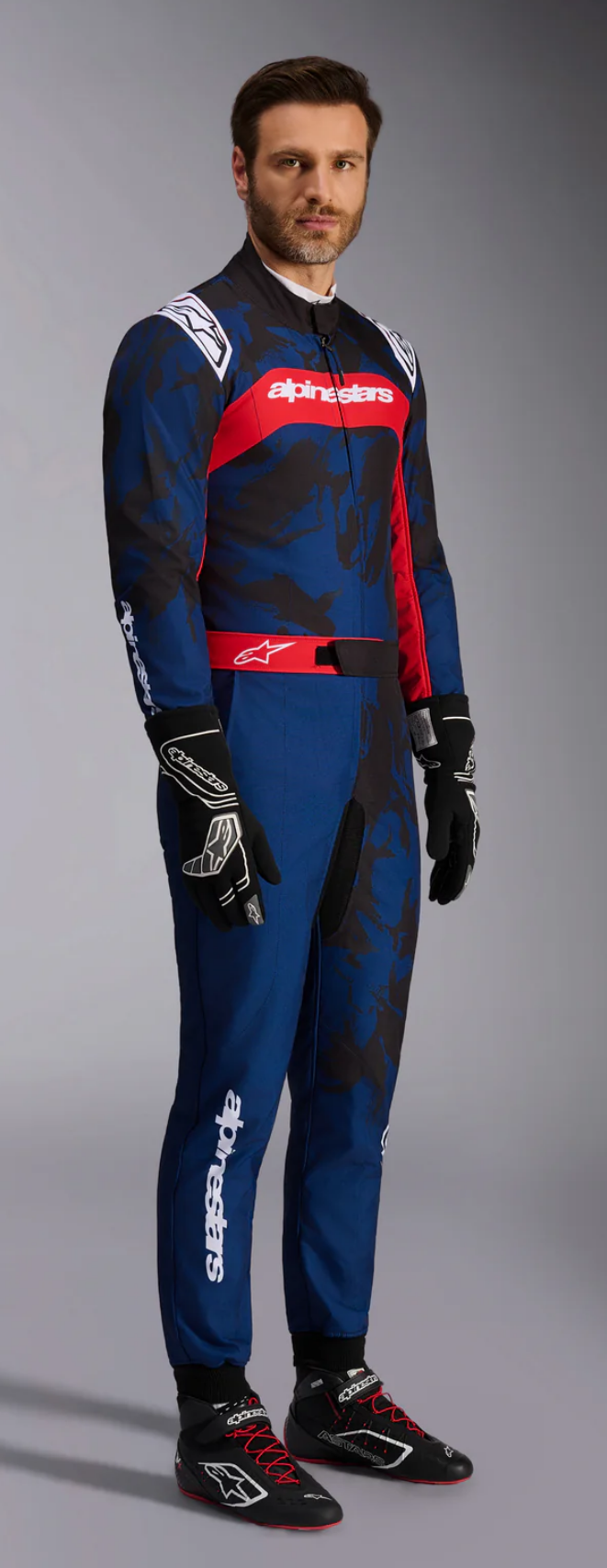 Alpinestars Alpinestars KMX-9 V3 Graphic 5 Navy blue / red