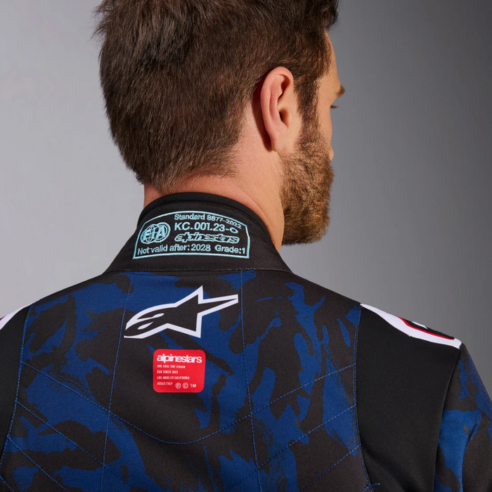 Alpinestars Alpinestars KMX-9 V3 Graphic 5 Navy blue / red