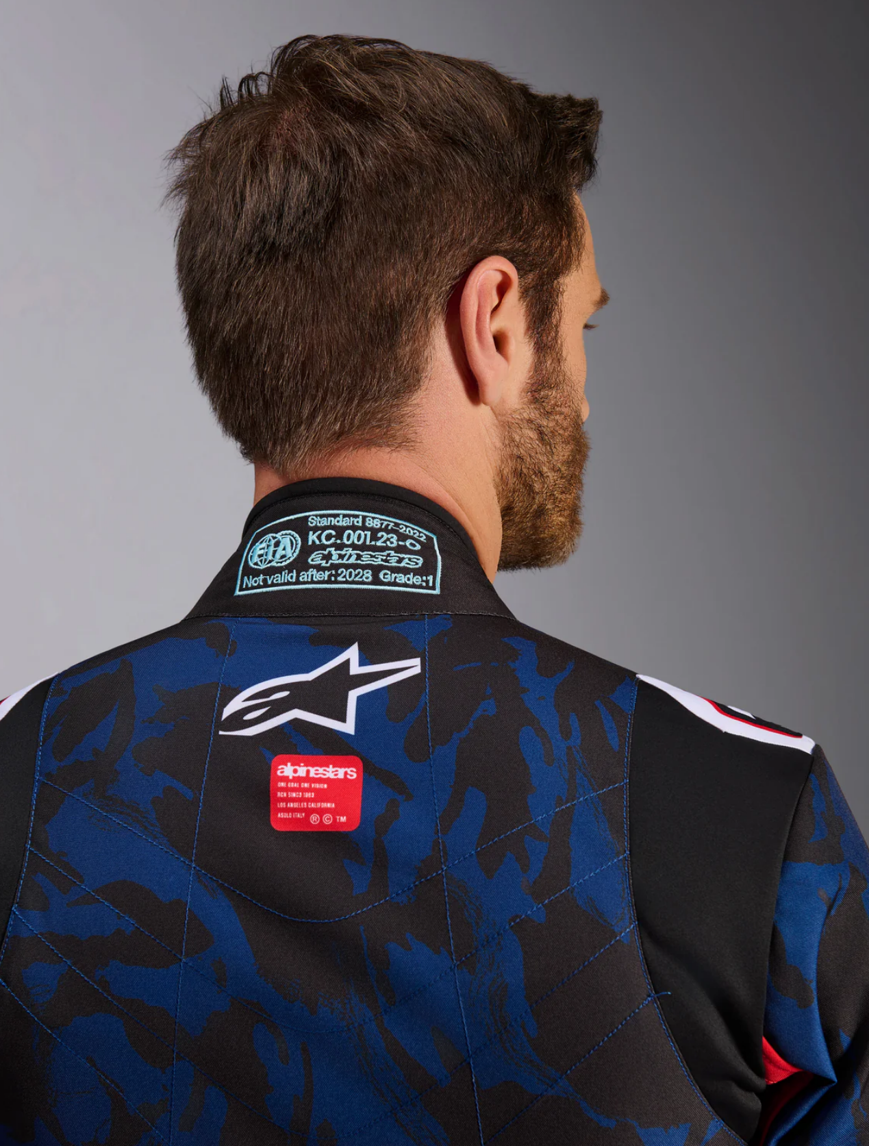 Alpinestars Alpinestars KMX-9 V3 Graphic 5 Navy blue / red