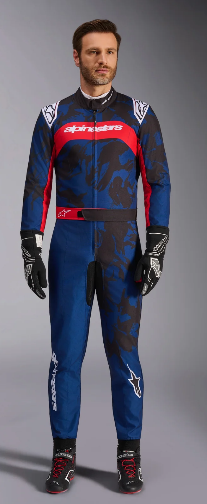 Alpinestars Alpinestars KMX-9 V3 Graphic 5 Navy blue / red