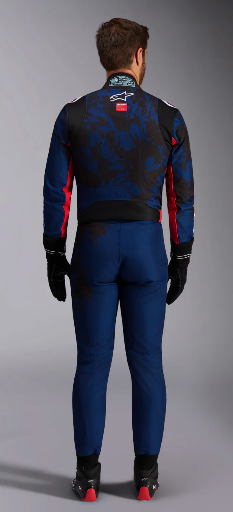 Alpinestars Alpinestars KMX-9 V3 Graphic 5 Navy blue / red