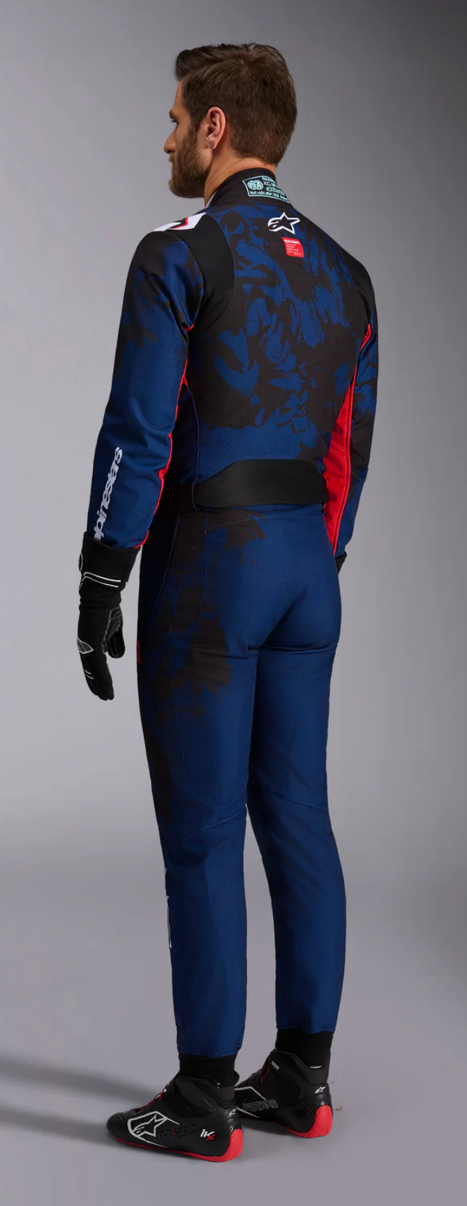 Alpinestars Alpinestars KMX-9 V3 Graphic 5 Navy blue / red