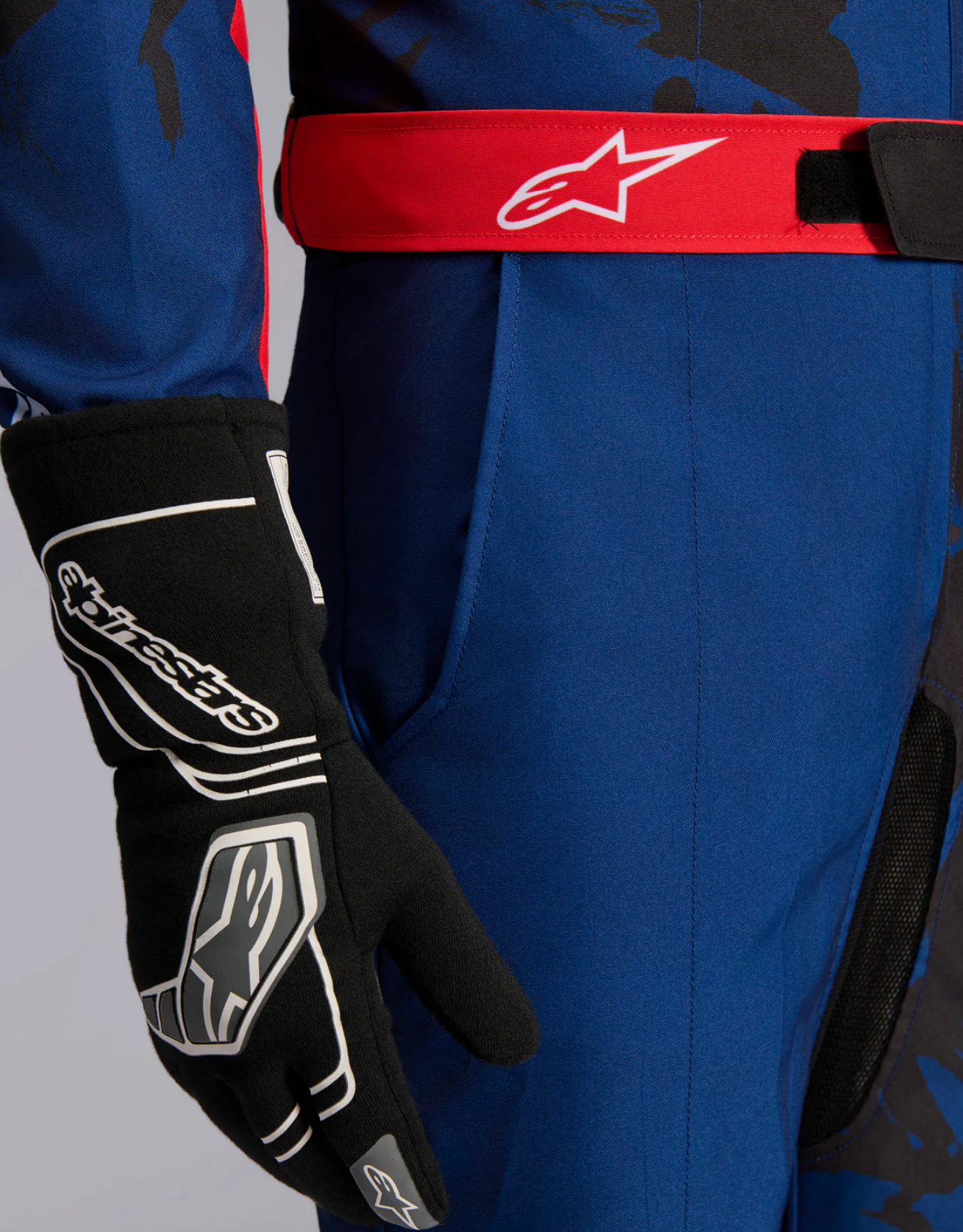 Alpinestars Alpinestars KMX-9 V3 Graphic 5 Navy blue / red
