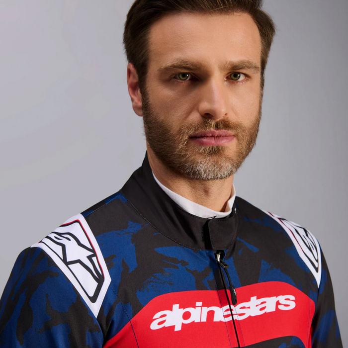 Alpinestars Alpinestars KMX-9 V3 Graphic 5 Navy blue / red
