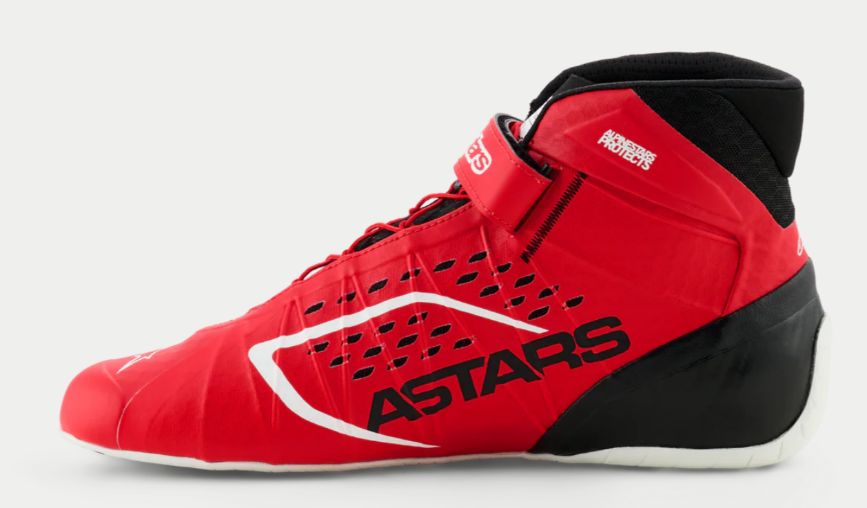 Alpinestars Alpinestars KX V3 Fia gekeurde kart schoenen Rood / Zwart