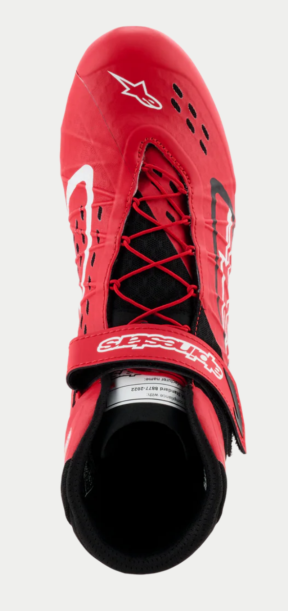 Alpinestars Alpinestars KX V3 Fia gekeurde kart schoenen Rood / Zwart