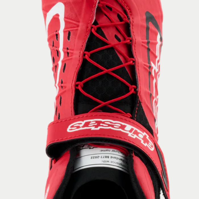 Alpinestars Alpinestars KX V3 Fia gekeurde kart schoenen Rood / Zwart