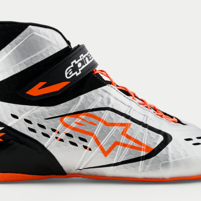 Alpinestars Alpinestars KX V3 Fia gekeurde kart schoenen Oranje / Zilver