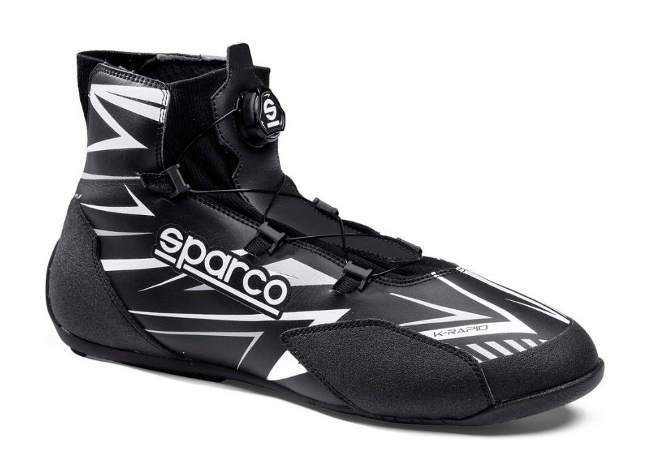Sparco Sparco K-rapid FIA 8877-2022 Waterproof (met snelsluiting) zwart / wit