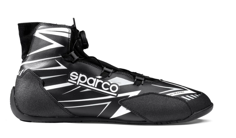 Sparco Sparco K-rapid FIA 8877-2022 Waterproof (met snelsluiting) zwart / wit
