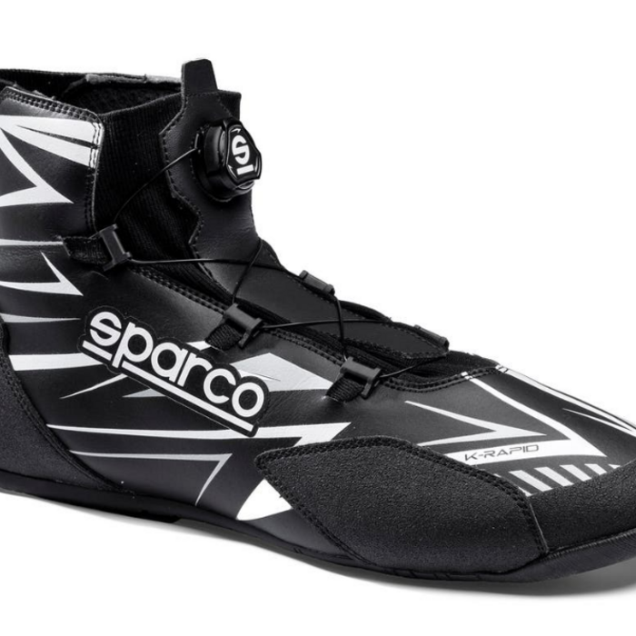 Sparco Sparco K-rapid FIA 8877-2022 Waterproof (met snelsluiting) zwart / wit