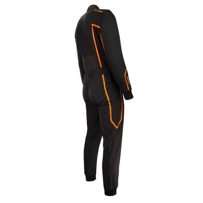 Speed Racewear Speed 2 lagen Overall RS2 Imola zwart / oranje