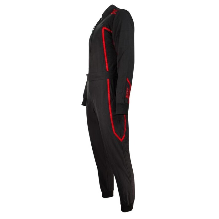 Speed Racewear Speed 2 lagen Overall RS2 Imola zwart / rood