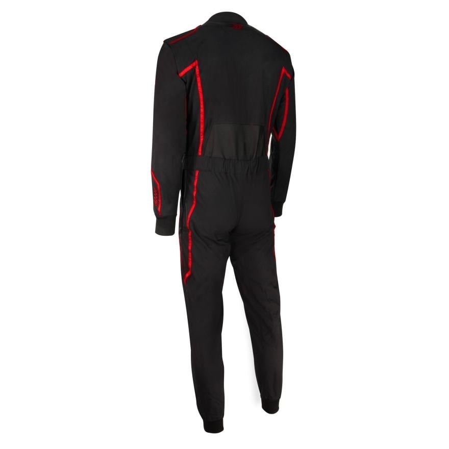 Speed Racewear Speed 2 lagen Overall RS2 Imola zwart / rood