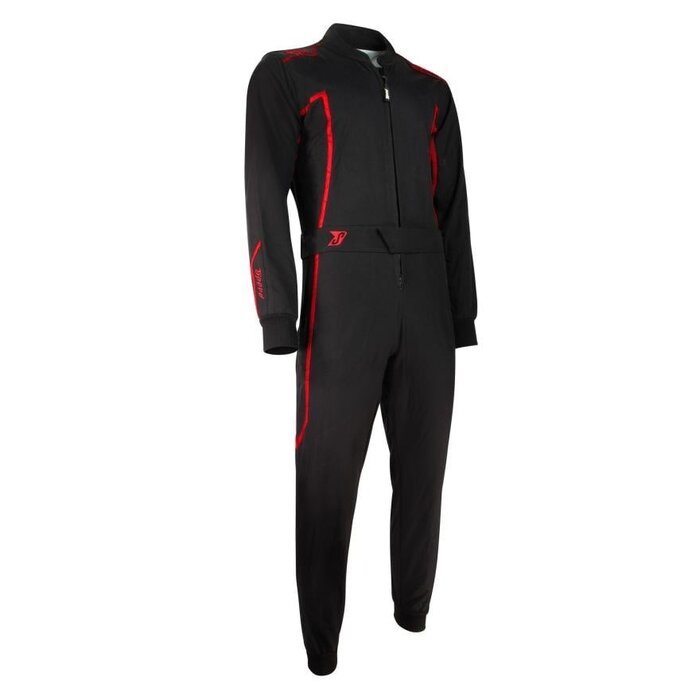 Speed Racewear Speed 2 lagen Overall RS2 Imola zwart / rood