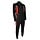 Speed 2 lagen Overall RS3 Imola zwart / rood /wit