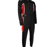 Speed Racewear Speed 2 lagen Overall RS3 Imola zwart / rood /wit