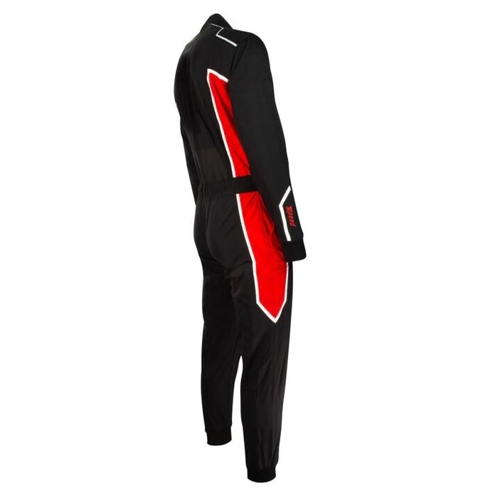 Speed Racewear Speed 2 lagen Overall RS3 Imola zwart / rood /wit