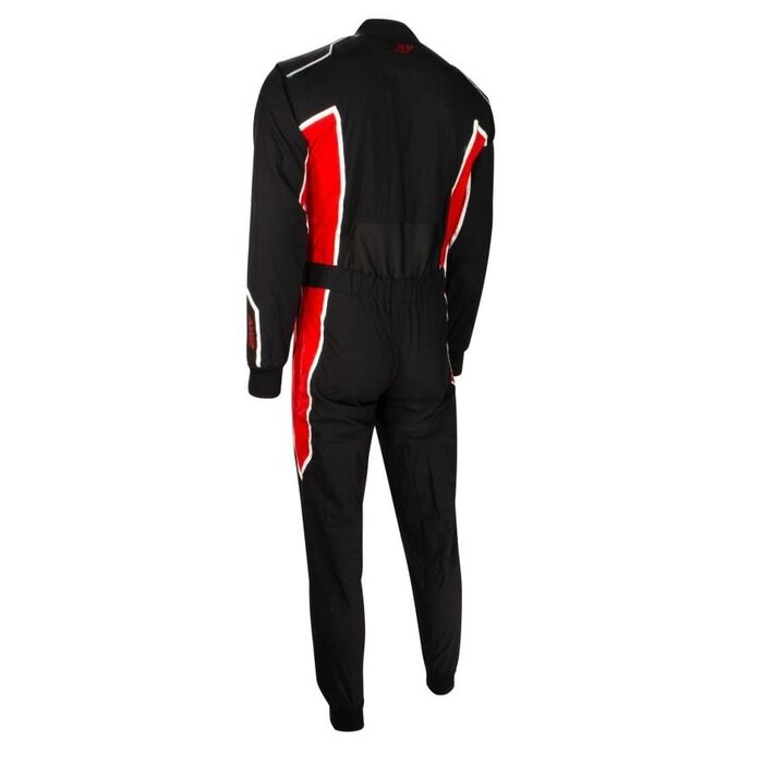 Speed Racewear Speed 2 lagen Overall RS3 Imola zwart / rood /wit