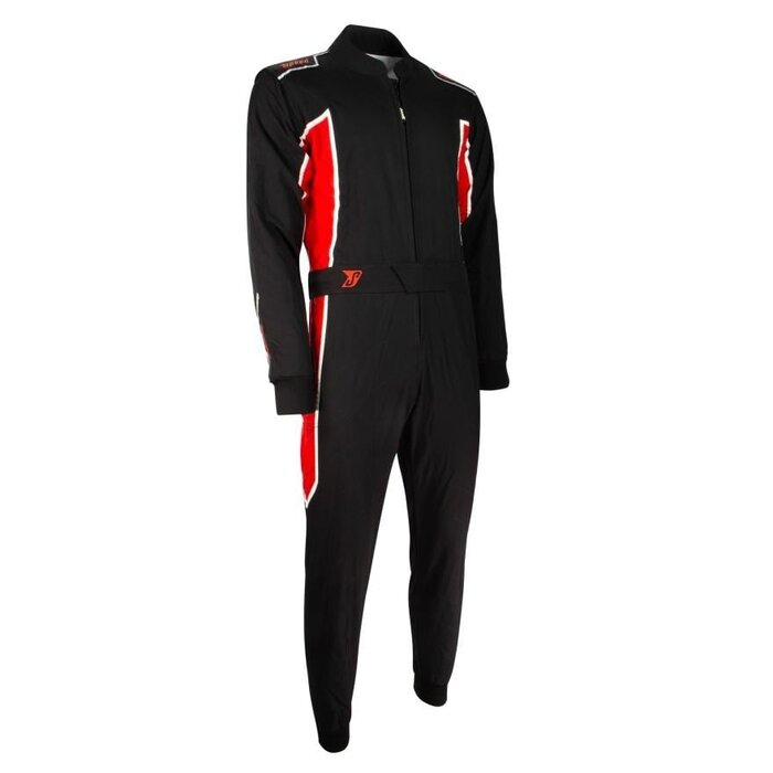 Speed Racewear Speed 2 lagen Overall RS3 Imola zwart / rood /wit