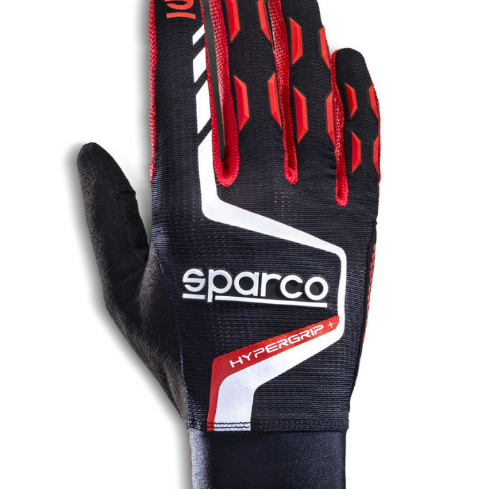 Sparco Sparco Sim racing gloves hypergrip + Zwart / rood