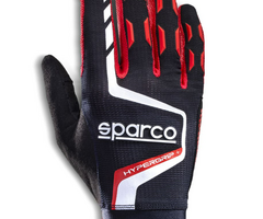 Sparco Sparco Sim racing gloves hypergrip + Zwart / rood