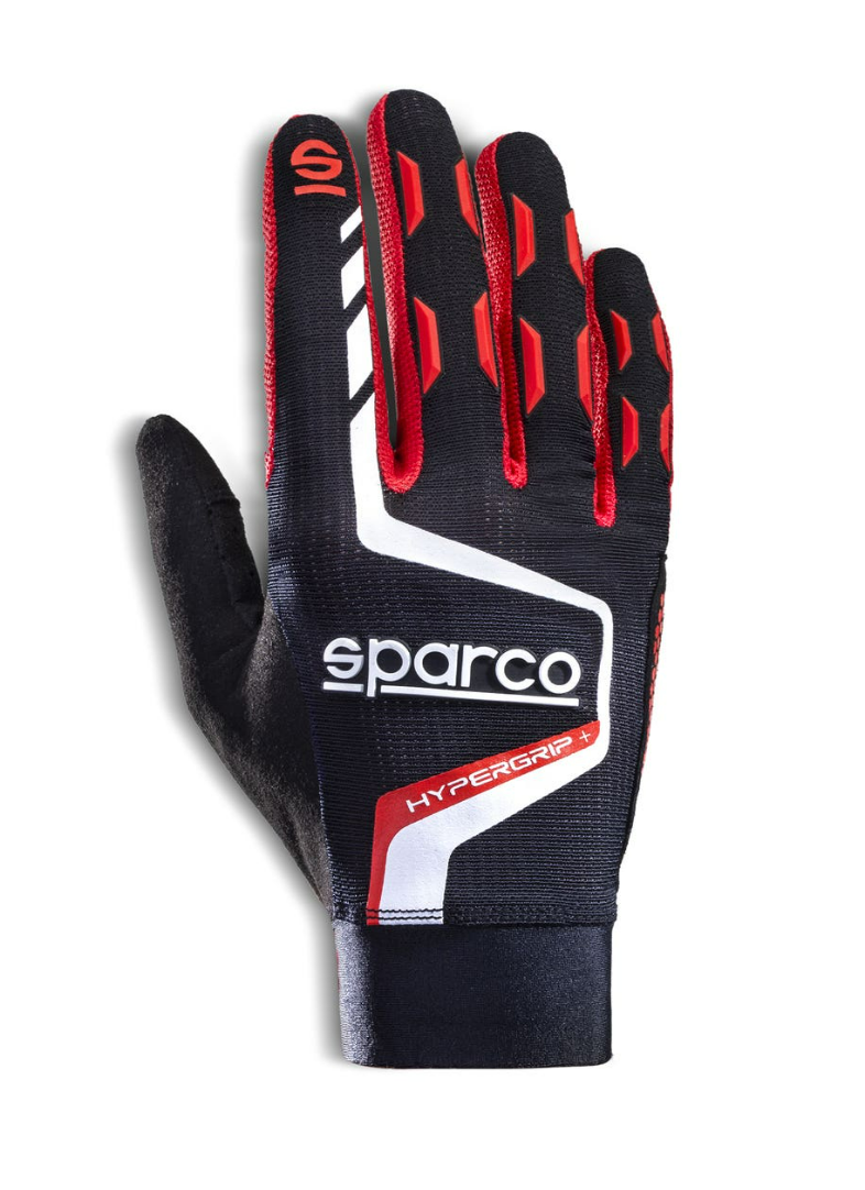 Sparco Sparco Sim racing gloves hypergrip + Zwart / rood