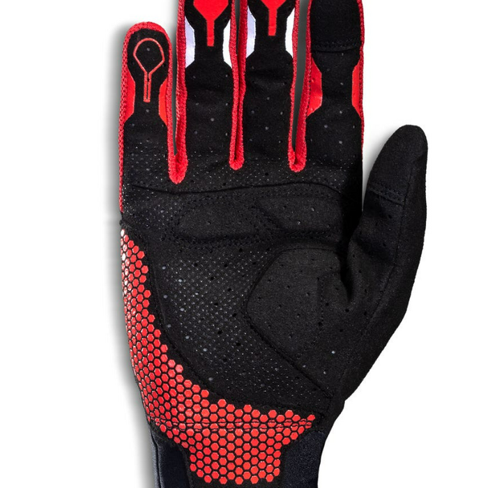 Sparco Sparco Sim racing gloves hypergrip + Zwart / rood