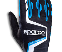 Sparco Sparco Sim racing gloves hypergrip + Zwart / Blauw