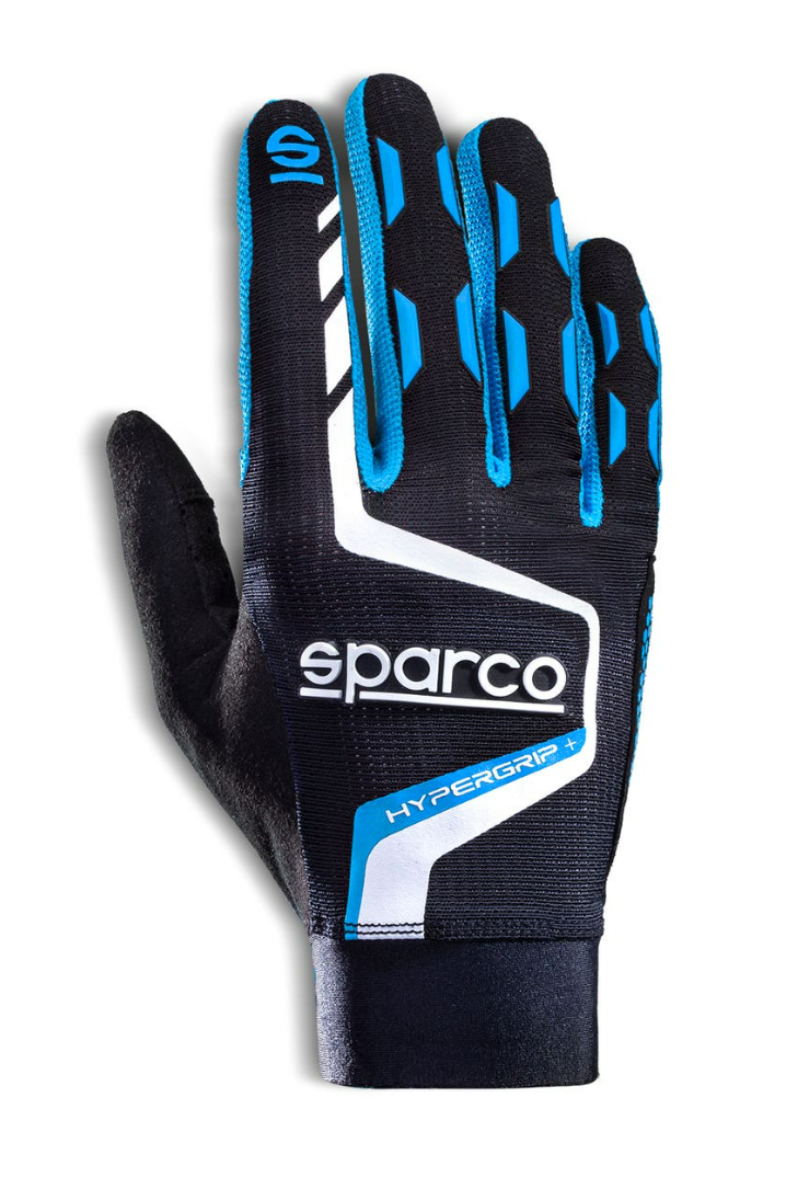 Sparco Sparco Sim racing gloves hypergrip + Zwart / Blauw