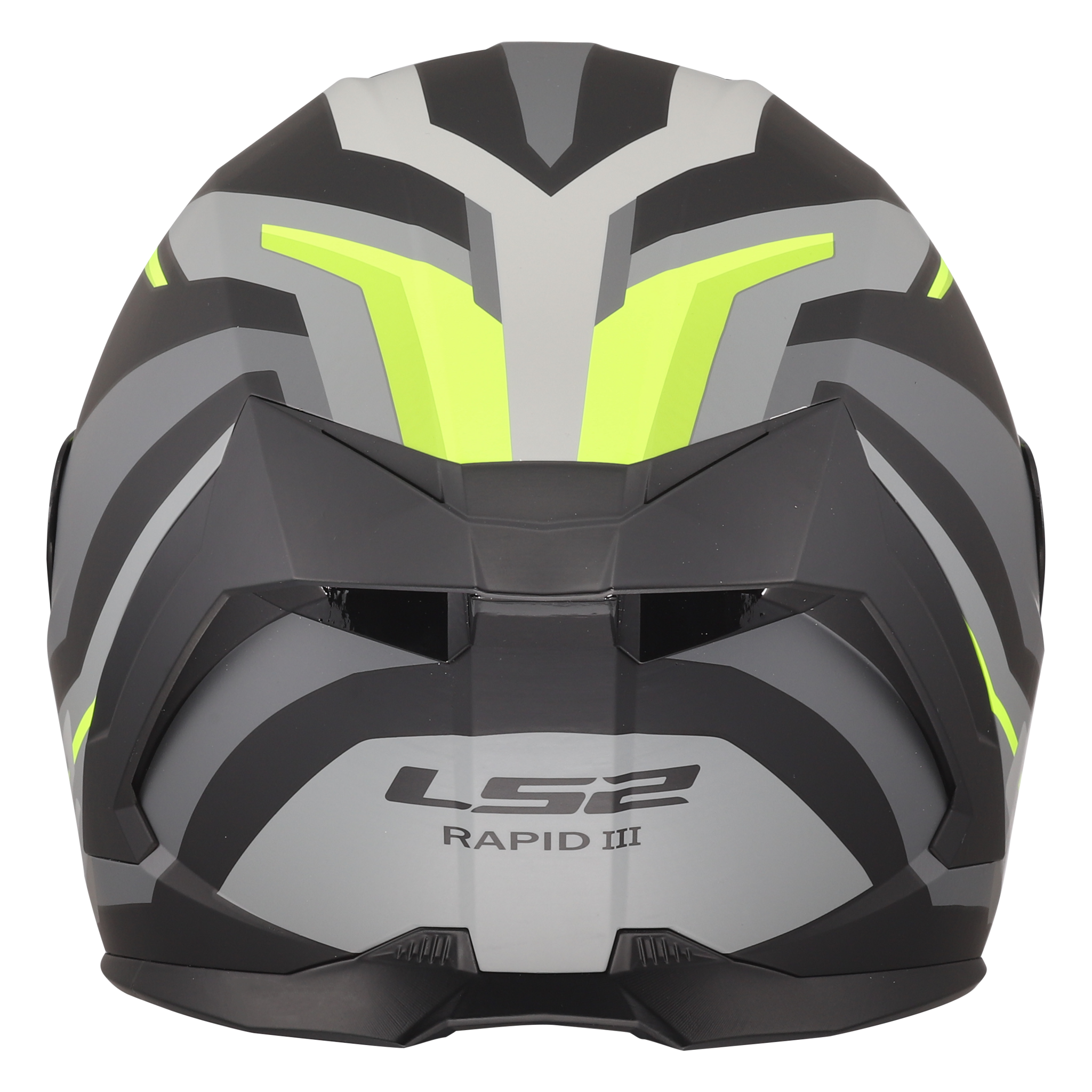 LS2 LS2 FF820 Rapid III Hyper Matt Zwart / fluor geel