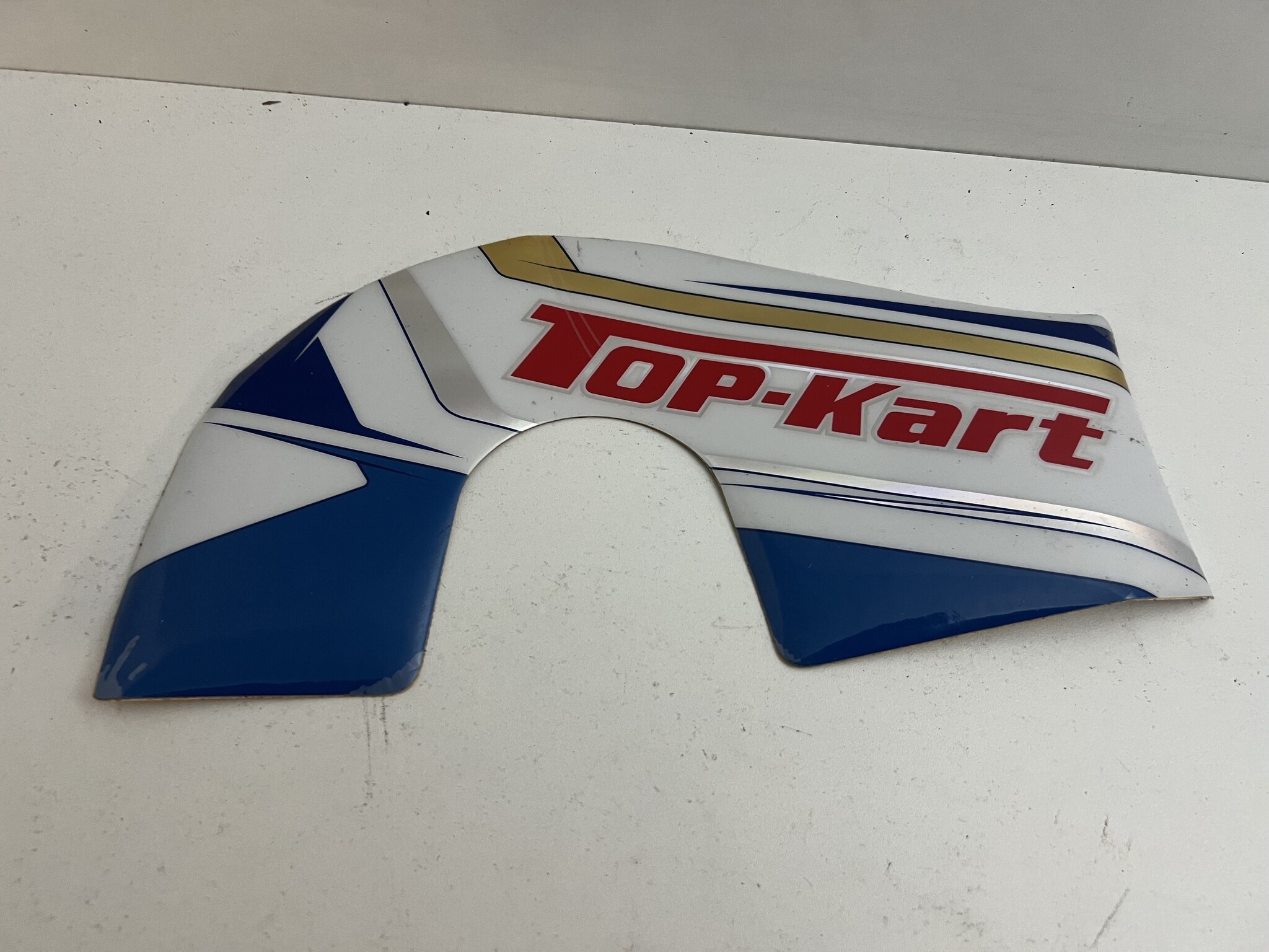 Top Kart kettingkast sticker