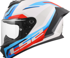 LS2 LS2 FF820 Rapid III Hyper Wit / Blauw / Rood
