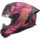 LS2 FF820 Rapid III Poppies zwart / Roze