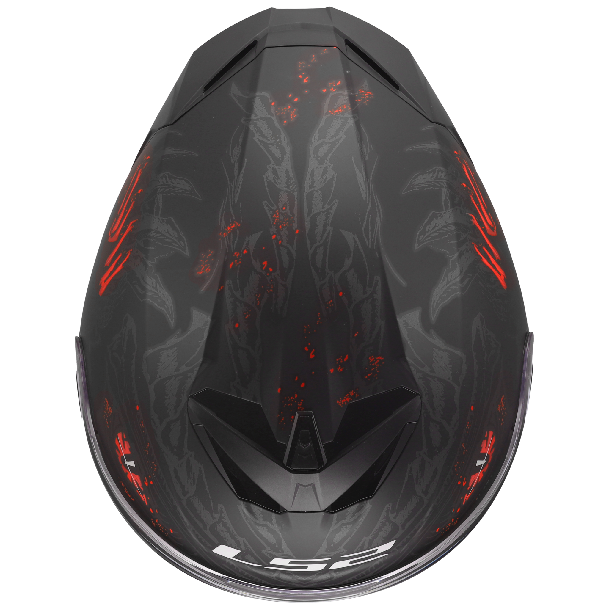 LS2 LS2 FF820 Rapid III Kaiju Matt zwart / Rood