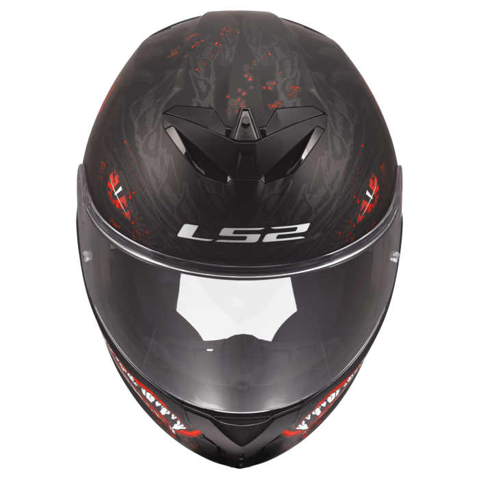 LS2 LS2 FF820 Rapid III Kaiju Matt zwart / Rood