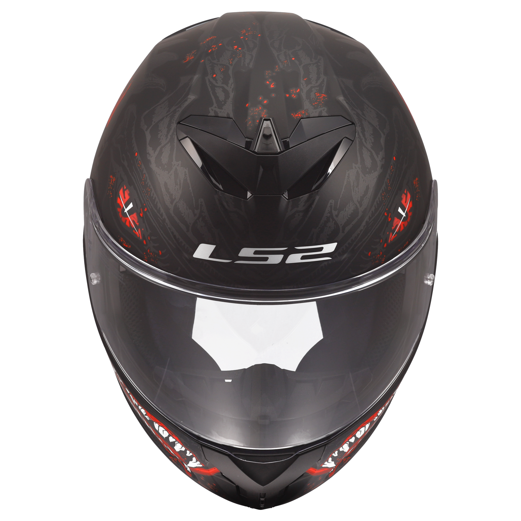 LS2 LS2 FF820 Rapid III Kaiju Matt zwart / Rood