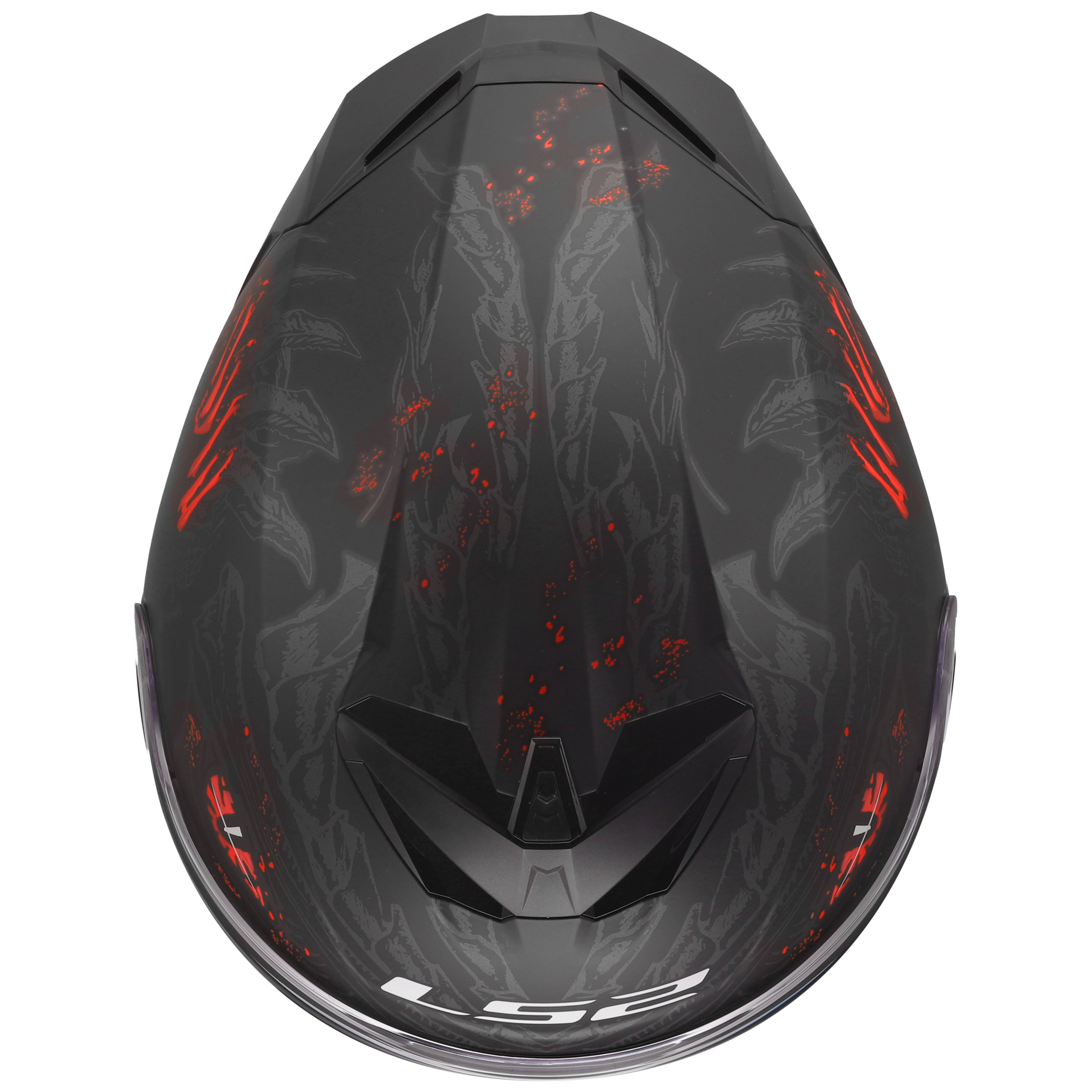LS2 LS2 FF820 Rapid III Kaiju Matt zwart / Rood