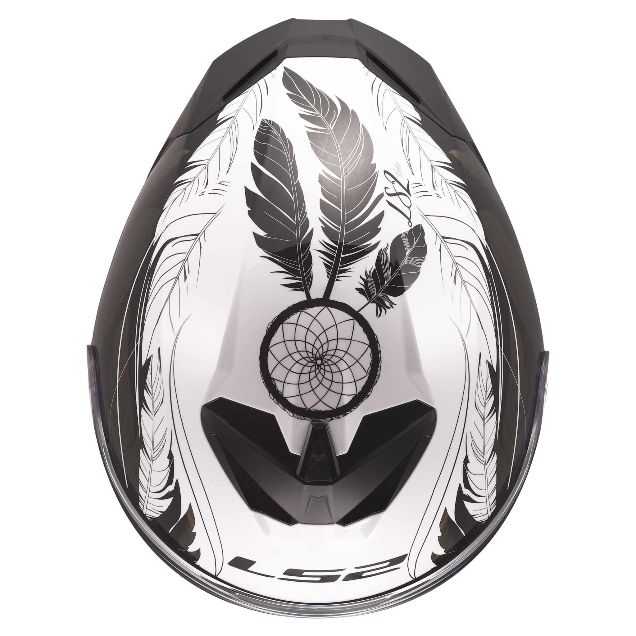 LS2 LS2 FF820 Rapid III Boho Wit / Zwart / Roze