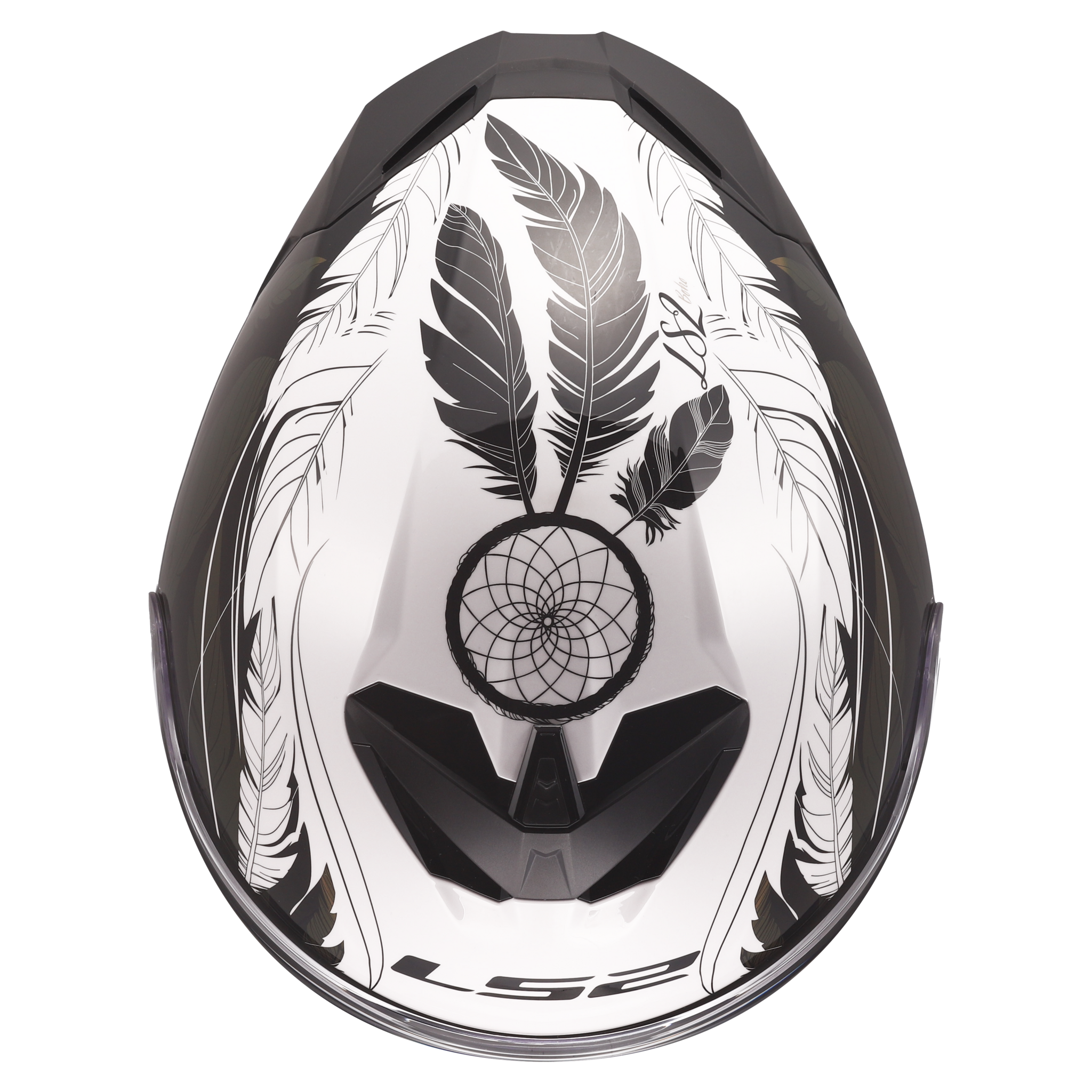 LS2 LS2 FF820 Rapid III Boho Wit / Zwart / Roze