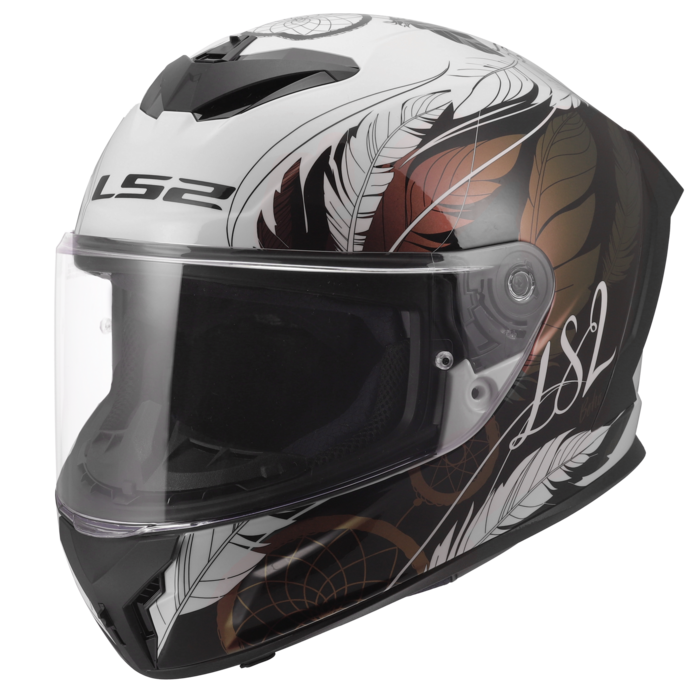 LS2 LS2 FF820 Rapid III Boho Wit / Zwart / Roze