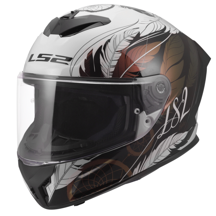 LS2 LS2 FF820 Rapid III Boho Wit / Zwart / Roze