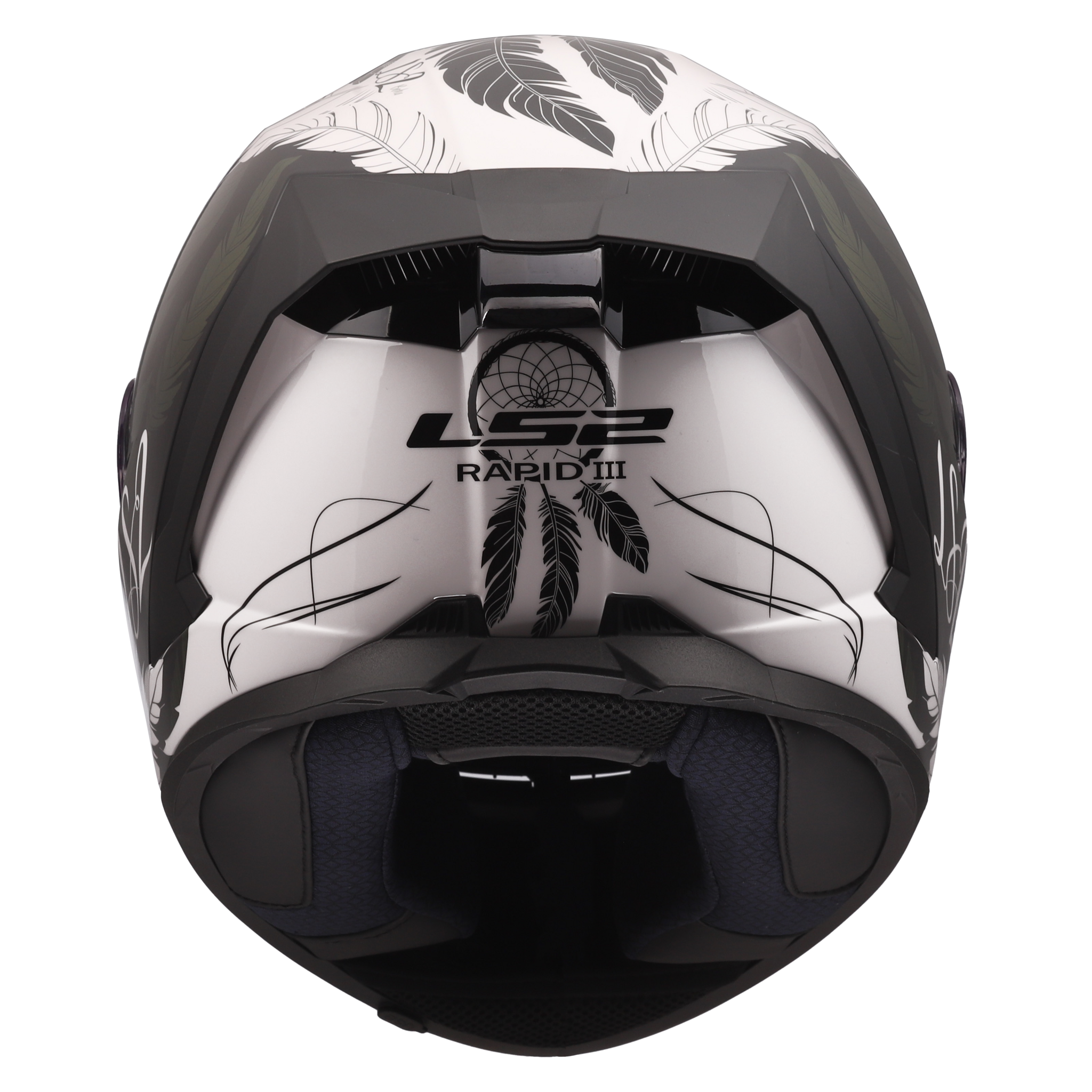 LS2 LS2 FF820 Rapid III Boho Wit / Zwart / Roze