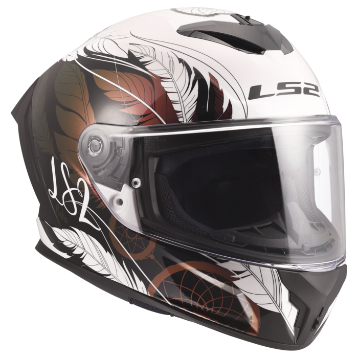 LS2 LS2 FF820 Rapid III Boho Wit / Zwart / Roze