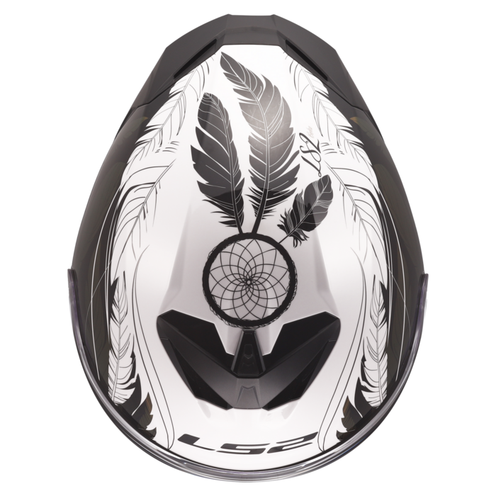 LS2 LS2 FF820 Rapid III Boho Wit / Zwart / Roze
